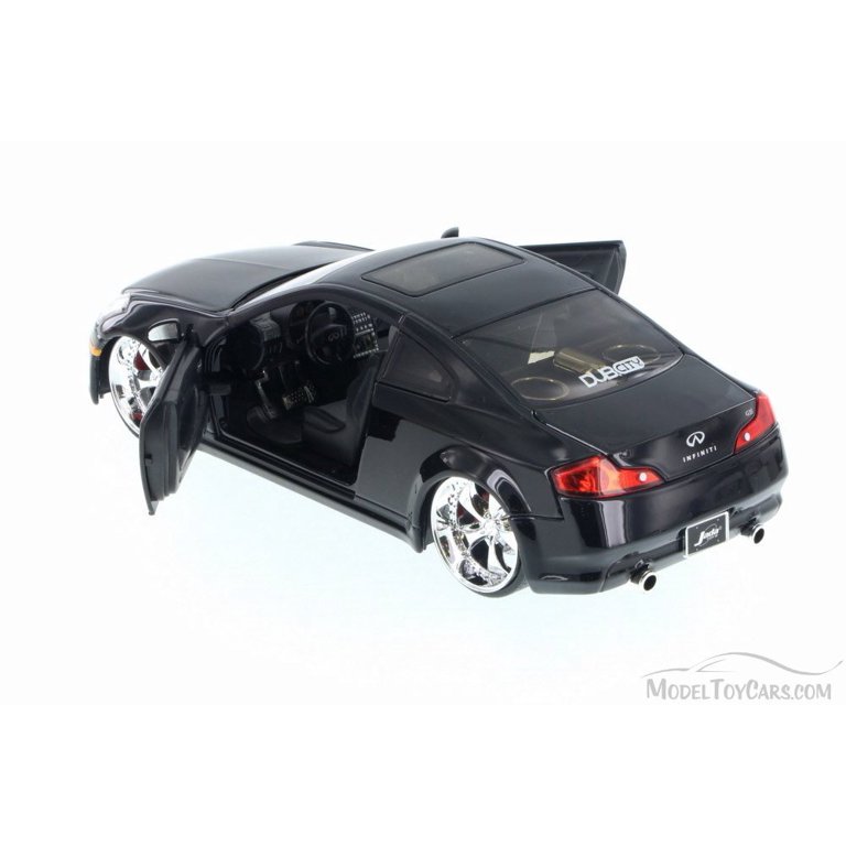 Infiniti G35, Black - Jada 90290JY - 1/24 Scale Diecast Model Toy Car  (Brand New but NO BOX)