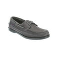thumbnail image 2 of Sebago Mens Schooner Boat Shoes in Dark Grey Tumbled Leather, 2 of 6