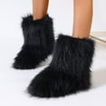 thumbnail image 6 of Women's Snow Boots | Fuzzy Winter Booties with Leg Warmth for Comfortable Outdoor Walking, 6 of 7