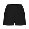 thumbnail image 4 of Dyegold Women Sweatsuits Sets Quarter Zip Pullover Tops With Wide Leg Shorts Lounge Sets For Women 2 Piece Cute Short Sets, 4 of 8