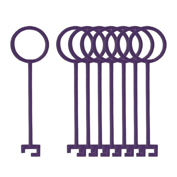 30 PCS Easy to Use Quality Purple 5.5INCH Clay Target Rack Clay Target Holder Shooting Target Holder Clay Pigeon Hooks