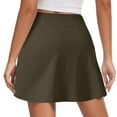 thumbnail image 4 of Kaemgyyd Women's Active Performance Skort with Pockets Lightweight High Waist Skirt with Shorts for Running Tennis Golf Sports, 4 of 7
