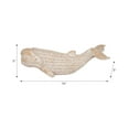 thumbnail image 4 of Coastal Whale Figurine Decor - Handcrafted Resin Polyresin Sculpture - Nautical Ocean Theme - Home & Office Accent - Beach House Aesthetic - 5" White, 4 of 11