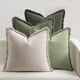 thumbnail image 1 of Juego de 4 fundas de almohada decorativas MIULEE, 45 x 45 cm, lino, 1 of 6