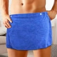 thumbnail image 2 of Decodeary Bottoms Microfiber Pajamas Soft And Adjustable For Relaxing Night S Sleep Men Bath Towel White, 2 of 6