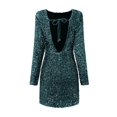 thumbnail image 4 of Sngxgn Women's Lounge Slip Long Dress Elegant Sleeveless Ribbed Bodycon Maxi Dresses(Blue,XL), 4 of 5