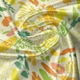thumbnail image 5 of Ambesonne Autumn Valance Pack of 2, Colorful Happy Season Design, 54"X12", Apple Green and Cream, 5 of 5