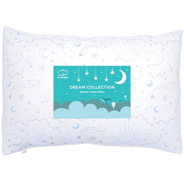 Almohada para Niños Pequeños LittleHippo 33x46 cm Bambú Hipoalergénica