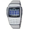 Casio Men 300 Telememo Databank Stainless Silver Watch
