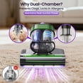 thumbnail image 6 of Maircle Mattress Vacuum Cleaner with UV Light, Bed Vacuum with Dust Detection, 18KPa Handheld Vacuum with LED Display, 40,000 Beats/Min Tapping, 150°F Heat, HEPA Filter for Bed, Couch, 6 of 8
