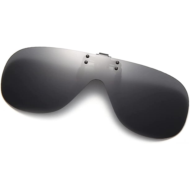 Gafas de sol polarizadas con clip para hombre y mujer, antirreflejos, UV400