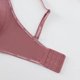 thumbnail image 5 of Sujetador Inalámbrico Ajustable de Color Sólido de las Mujeres de Cuatro Filas sin Costuras de Elevación Soporte Suave para la Moda Cotidiana, 5 of 8