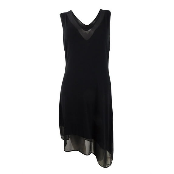 Calvin Klein Women's Asymmetrical Tank Dress Swim Cover-Up