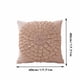 thumbnail image 3 of Funda de almohada de estilo escandinavo de color liso, funda de almohada con hojas, suave y cómoda, funda de cojín decorativa para sofá o dormitorio, funda de almohada estampada de poliéster., 3 of 7