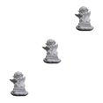 thumbnail image 4 of Baohd Gracieuse Résine Fille Ange Figurine Statue Décorative Accent de Bureau Écriture Pensée 3Set, 4 of 6