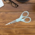 thumbnail image 5 of Westcott 5-Inch Titanium Bonded Micro-Tip Crafting Scissors, Light Blue, 5 of 12