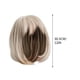 thumbnail image 3 of Peluca de Pelo Corto y Liso Con Flequillo recto Fiudx Liquidación De Ofertas Flash, 3 of 5