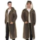 thumbnail image 3 of Impermeable de EVA para mujer, de 2 piezas, con capucha y manga larga para exteriores, para hombre y mujer, 3 of 3