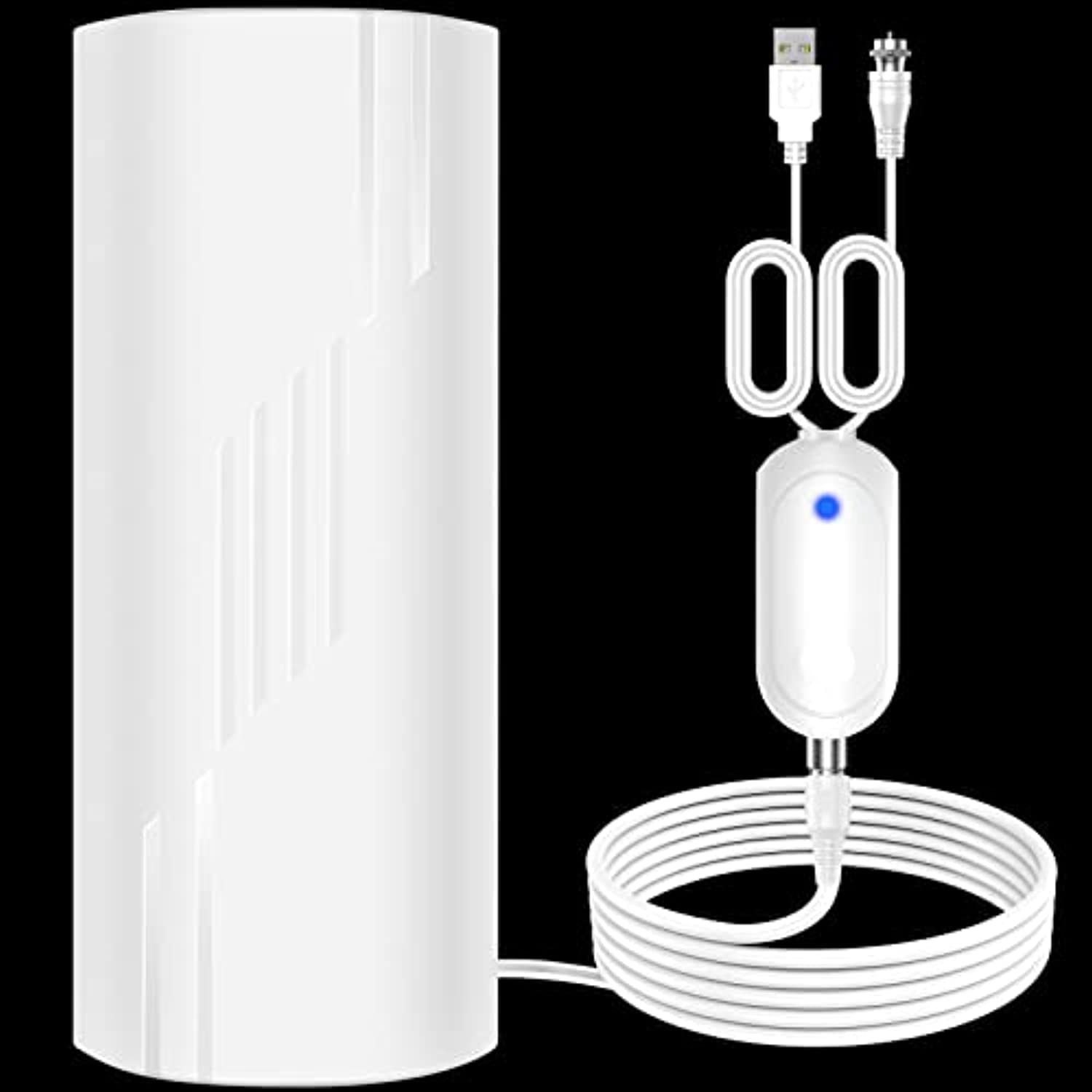 TV Antenna, 420+ Miles Digital TV Antenna for Smart TV, Indoor Outdoor