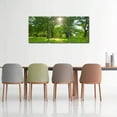 thumbnail image 2 of Landscape Wall Art Set of 3 - Sunlight Green Forest Trees Nature Wilderness - Perfect for Modern Home Decor - Ideal Wall Decor for Living Room Bedroom Bathroom and Office (12"x16"x3), 2 of 6