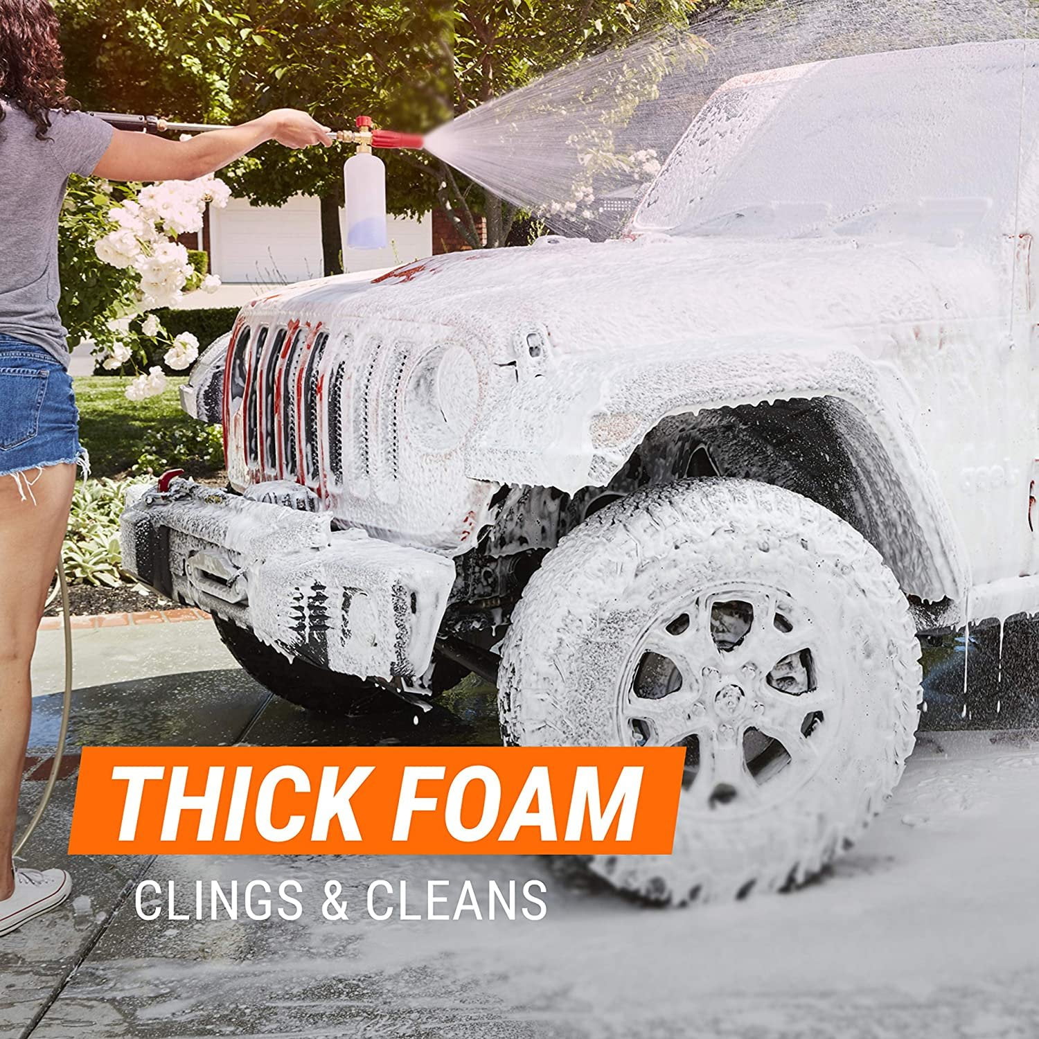 Armor All Car Wash Snow Foam Formula, Cleaning Concentrate for Cars, Truck, Motorcycle, Bottles, 50 Fl Oz, 19141