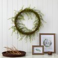 thumbnail image 3 of Nearly Natural 20" Night Willow Artificial Vine Wreath, 3 of 3