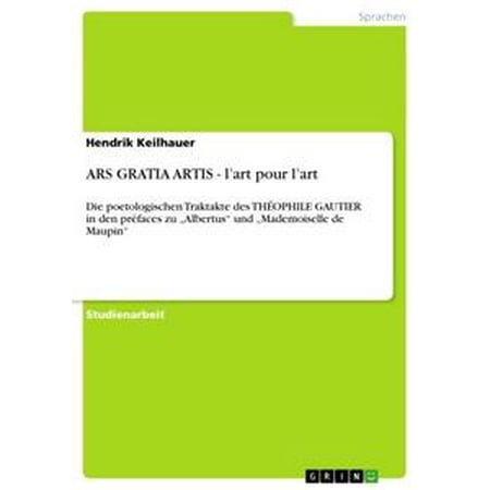 ars gratia artis l art pour l art ebook walmart com