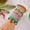 Style4, variant on Christmas Soft Clay Heishi Bead Stack Bracelet Set for Women, MERRY CHRISTMAS Letter Santa Snowman Xmas Tree Heart Stretch Layered Bracelet Pack, Festive Holiday Party Jewelry Gift Bundle