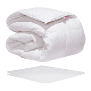 White Down Comforter - Summer Weight - Twin Size