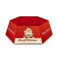 thumbnail image 1 of Cardboard Christmas Tree Ring, Christmas Tree Collar with Printed Snowflake, Willow Tree Skirt Base Stand for Christmas Tree Decorations, 1 of 5