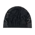 thumbnail image 5 of Chemo Headwear for Women Rhinestone Beanies with Stretch Elastic Turbans Soft Cancer Hats Head Coverings Black One Size, 5 of 5
