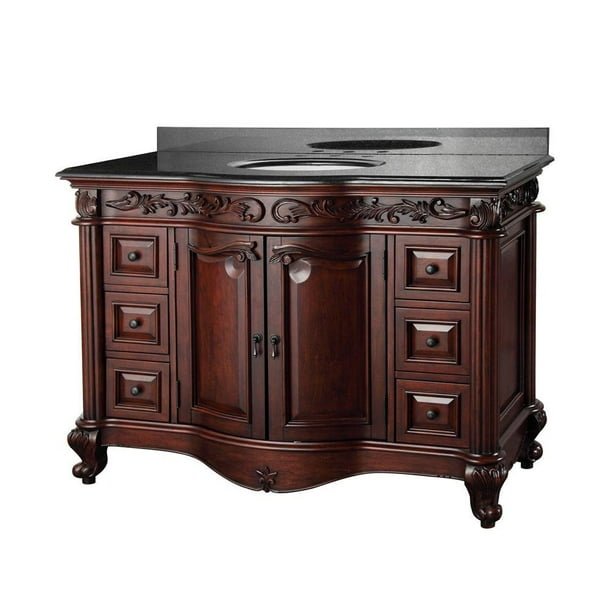 Pegasus 37 In W Granite Vanity Top In Beige With White Basin 37682 The Home Depot
