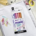 thumbnail image 2 of Iluminador Zebra Pen Mildliner Mix de dos colores, paquete de 6, 2 of 8