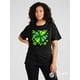 thumbnail image 1 of Women's St. Patrick's Day T-Shirt - Leprechaun Hat & Shamrock Print, Casual Round Neck, Short Sleeve, Polyester Blend, Machine Washable, 1 of 6