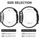 thumbnail image 4 of Correa deportiva Compatible con Apple Watch Band 38 mm 40 mm 41 mm, Correa de Silicona Transpirable con Hebilla de Doble Orificio, para Iwatch Series 7 6 5 4 3 Se, 38 mm/40, 4 of 5