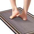 thumbnail image 4 of Kitchen Rugs Sets of 3 Non Slip Washable Kitchen Mats for Floor, Waterproof Kitchen Runner Rug, Floor Mat Carpet for Entryway, Laundry, Sink, Hallway, Bathroom, 4 of 10