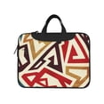 thumbnail image 2 of YFYANG 15.6 inch Universal Laptop Bag Oxford Cloth Laptop Sleeve, Multi-functional Vintage Aztec Textures Pattern Notebook Computer Messenger Bag Handbag, 2 of 8