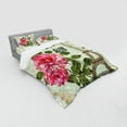 thumbnail image 3 of Ambesonne Colorful Bedding Set 3 Pcs, Shabby Plant Roses Leaf, Twin XL, Multicolor, 3 of 3