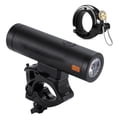 thumbnail image 2 of stanreset USB Rechargeable Bike Light Set Bike Headlight LED 1300 Lumens with Bell Super Bright Headlight Front Lights 6 Modes Fits All Bicycles, Mountain, Road, 2 of 9