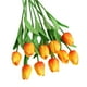 thumbnail image 5 of Injueey 10 piezas de flores artificiales decorativas Naranja, 5 of 6