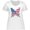 AA-White, variant on Inktastic Patriotic Butterfly Women's Plus Size T-Shirt