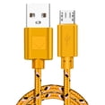 thumbnail image 1 of HEVIRGO OLAF Universal 1M Nylon Woven Wire Micro USB Phone Charger Sync Data Cable Cord, 1 of 10