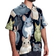 thumbnail image 2 of Tmall Men's Casual Button Down Short Sleeve Hawaiian Printed Summer Beach Shirts, 2 of 6