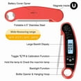 thumbnail image 2 of Instant Read Digital Meat Thermometer Electronic Kitchen Food Cooking Bbq Grill, 2 of 6