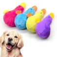 thumbnail image 4 of Dog Toy Plush Duck - Interactive Stuffing Soft Pet Playing Toy Puppy Squeaky Toy, 4 of 5