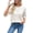 White, variant on Eytino Cardigan Sweaters for Women Lightweight Knit 3/4 Sleeve Button Up Solid Knitwear Tops