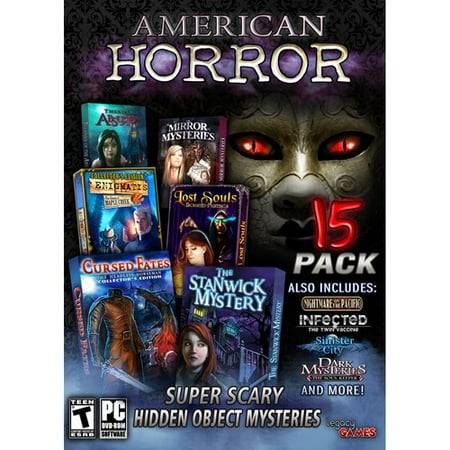 Hidden Mysteries American Horror (PC), 15 Pack (Best Game Horror Pc)
