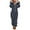 Black [Mix & Save More] [New Arrivals], variant on Fleece Lined Winter Sleepwear Romper, Women's Long Sleeve Hooded Jumpsuit Pajamas, Warm Casual Lounge Wear, Cozy One Piece Pajama Set, Christmas Gifts for Women | CSEONE,Black L