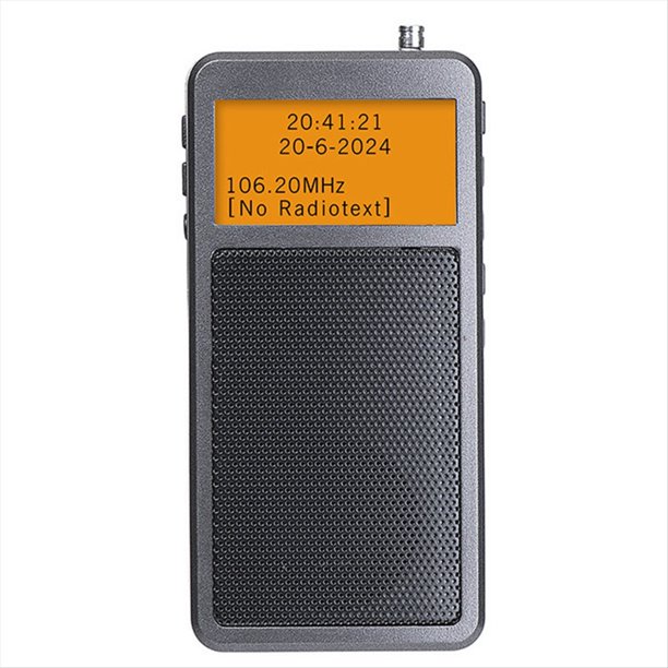 Radio Bluetooth Portátil de Bolsillo Mini Radios Estéreo FM Altavoz Bluetooth Inalámbrico con Despertador para Personas Mayores Al Aire Libre