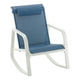 thumbnail image 3 of Mainstays Dashwood Steel 3-Piece Rocker Outdoor Chat Set, Blue, 3 of 6